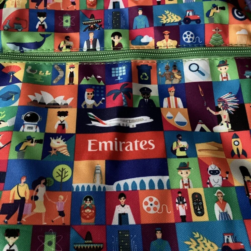 Emirates Airlines Kids Backpack Bag Fly Emirates Dubai Expo 2023